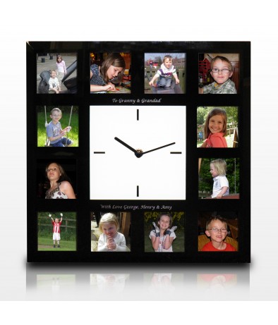 Personalised Clock - Photo Frame