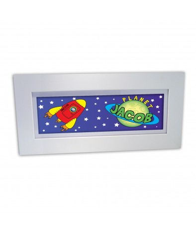 Personalised Space Name Frame