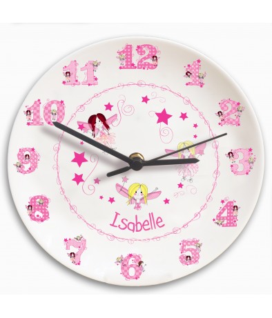 Personalised Clock � Children's (Fairy)