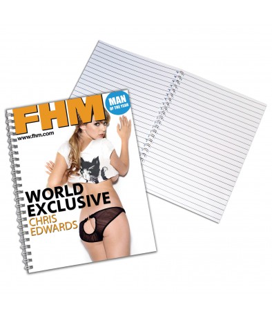 Personalised FHM - A4 Notebook