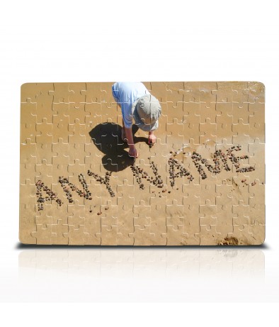 Personalised Jigsaw - Pebbles In Sand