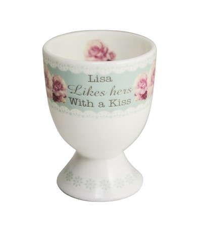 Vintage Rose Egg Cup