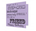 Personalised Anyone Can Lilac Card