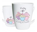 Mummy Trio Cupcake Mug