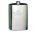 Personalised Pewter 4oz Hipflask