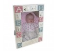 Personalised ABC Pink and Blue Photoframe