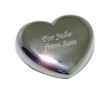 Personalised Paperweight - Heart