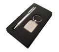 Personalised Silver Pen and Photo Keyring