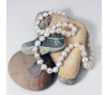Personalised Necklace - Freshwater Pearl (White)
