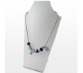 Personalised Charm Necklace - Indigo