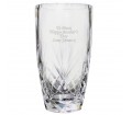 Personalised Crystal Oval Vase