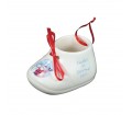 Personalised Christmas Bootee - Snow Scene