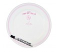 Personalised Message Plate - Christening (Stork - Pink)