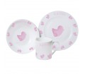 Personalised Breakfast Set - Chick  (Pink)
