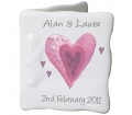 Personalised Hearts Message Card