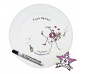 Personalised Message Plate - Purple Ronnie (You're Married)