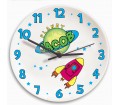 Personalised Clock � Children's (Space)