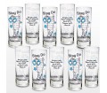 Personalised Shot Glasses - Stag Do (Pack of 10)