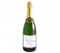 Personalised Wedding Day Champagne