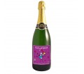 Personalised Champagne Bottle - Purple Ronnie (Couple)