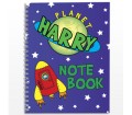 Personalised Space A5 Notebook