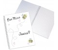 Personalised Notebook A5 - Bee Mine