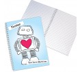 Personalised Notebook A5 - Love Machine