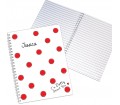Personalised Notebook A5 - Dotty About You