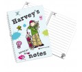 Personalised Bang on the Door Skater Boy A5 Notebook