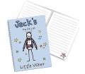 Personalised Purple Ronnie Wedding Little Usher Notebook