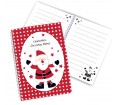 Personalised A5 Notebook - Spotty Santa