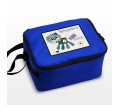 Personalised Cotton Zoo Denim the Lion Lunch Box