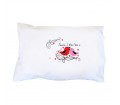 Personalised Love Birds Pillowcase