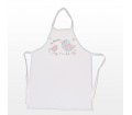 Personalised Apron � Women's (Floral Bird)