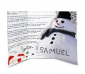 Personalised Letter From Santa - Snowman