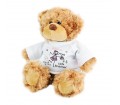 Personalised Teddy Bear - Purple Ronnie (Little Bridesmaid)