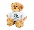 Personalised Cotton Zoo Denim the Lion Teddy