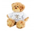 Personalised Cotton Zoo Tweed the Bear Boys Teddy