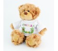 Personalised Girls Teddy T-Shirt - Animal Alphabet