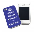 iPhone Case - Blue Keep Calm