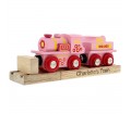 Pink ABC Steam Engine and Track
