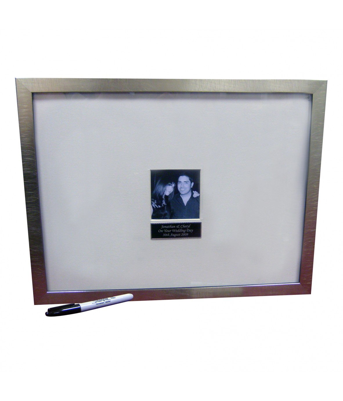 Personalised Message Frame & Pen - Just for Gifts